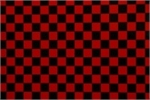 2MTR ORACOVER FUN-4 SMALL CHEQ.RED/BLACK